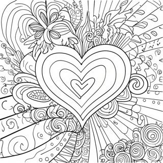 Love Trippy Coloring Page 24785-22720