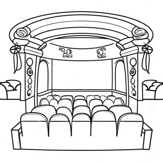 Movie Theater Coloring Page 24815-22744