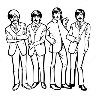 Beatles Coloring Pages