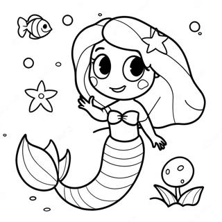 Little Mermaid 2 Coloring Page 24905-22815