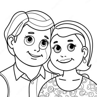 I Love You Mom And Dad Coloring Page 24915-22824