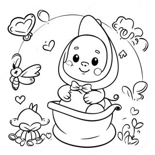 Baby Shower Abc Coloring Page 24925-22831