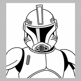 Clone Trooper Coloring Page 2492-2027