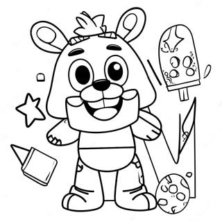 Puppet Fnaf Coloring Pages