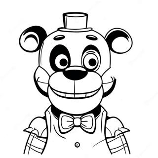 Creepy Puppet Fnaf Coloring Page 24946-22849