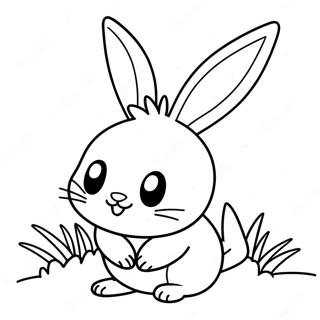 Scorbunny Coloring Pages