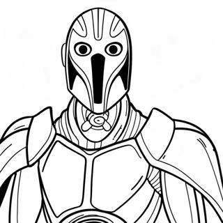 General Grievous Coloring Page 24995-22886