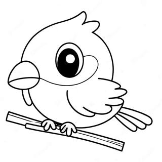 Red Bird Angry Coloring Page 25006-22900