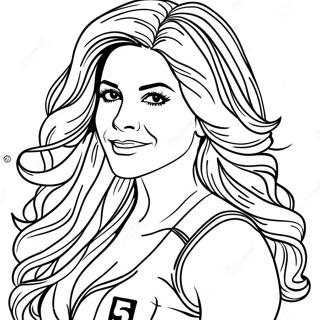 Shakira Coloring Page 25025-22911