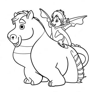 Dreamworks Coloring Page 25035-22920