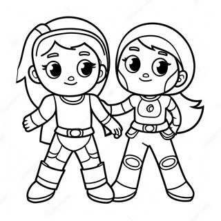 Garnet And Amethyst Adventure Coloring Page 2503-2037