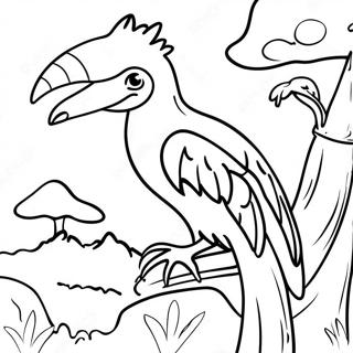 Colorful Costa Rican Wildlife Coloring Page 25046-22931