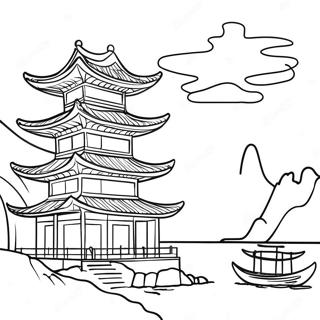 Asia Coloring Page 25085-22959