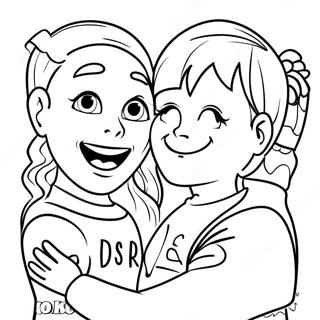 Empowering Anti Bullying Message Coloring Page 25106-22980