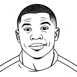 Mbappe Coloring Page 2512-2044