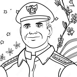 Thank You For Your Service Coloring Page 25175-23030