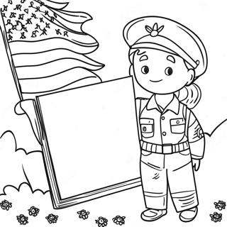 Thank You For Your Service Coloring Page 25175-23031