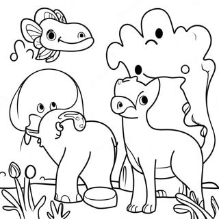 Adult Animals Coloring Page 251-203