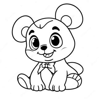 Adorable Disney Baby Characters Coloring Page 25236-23084