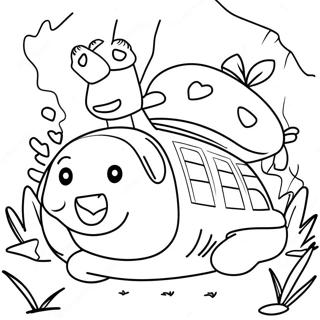 Kai Lan And Friends Adventure Coloring Page 25266-23107