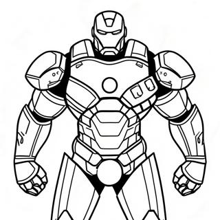 Fierce War Machine Coloring Page 25276-23116