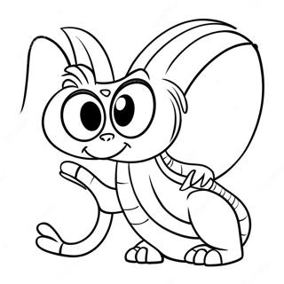 Flik And Atta Adventure Coloring Page 25316-23148