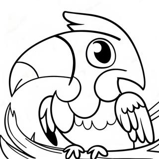 Macaw Coloring Page 25325-23152