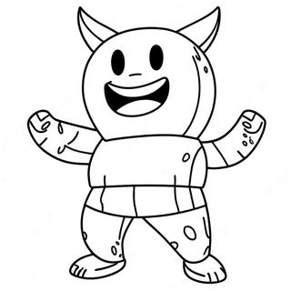 Roblox Bacon Character Coloring Page 25345-23167