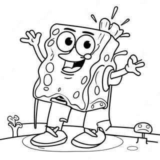 Spongebob And Friends Coloring Pages