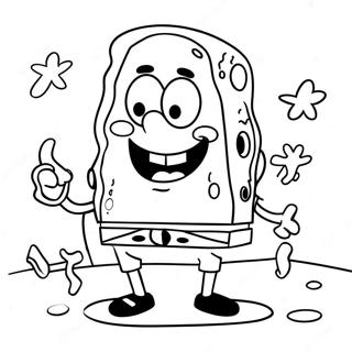 Spongebob Coloring Page 25365-23182