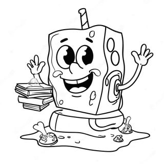 Spongebob Coloring Page 25365-23183