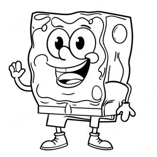 Spongebob Coloring Page 25365-23184