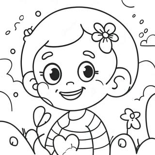 Happiness Coloring Page 25375-23191