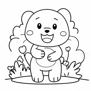 Happiness Coloring Page 25375-23379