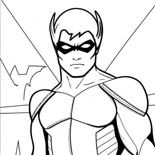 Nightwing Coloring Page 25395-23207