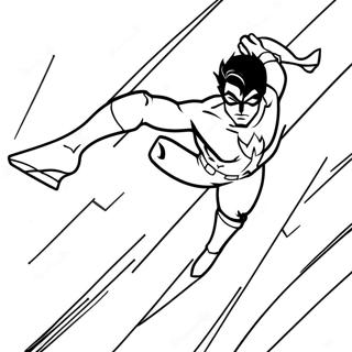 Nightwing Coloring Page 25395-23208