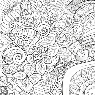 Crochet Coloring Page 25435-23238