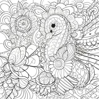 Crochet Coloring Page 25435-23425