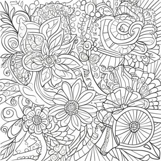 Crochet Coloring Page 25435-23426