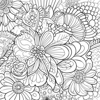 Crochet Coloring Page 25435-23428