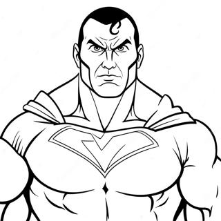 Black Adam Coloring Pages