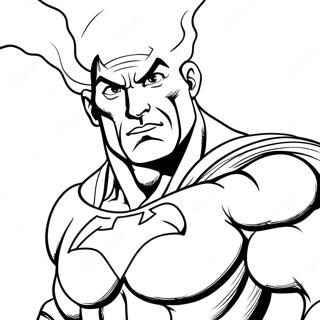 Black Adam Coloring Page 25445-23247