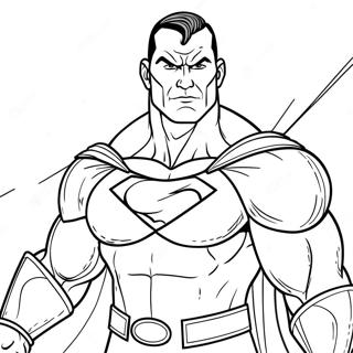 Black Adam In Action Coloring Page 25446-23437