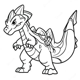 Monster Hunter Coloring Page 25455-23255