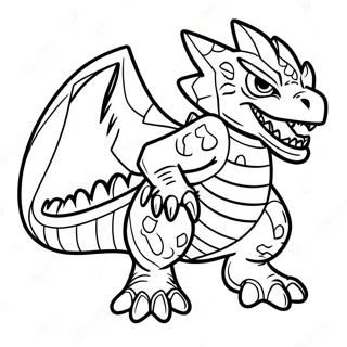 Monster Hunter Coloring Page 25455-23444