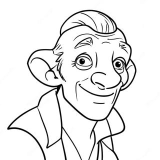 Bfg Coloring Page 25465-23449