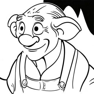 Bfg Giant Friendly Coloring Page 25466-23268