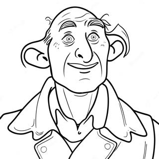 Bfg Giant Friendly Coloring Page 25466-23456