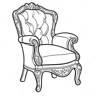 Chair Coloring Page 25495-23286