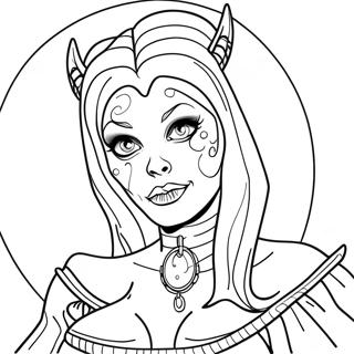 Ghouliana Coloring Page 25505-23295